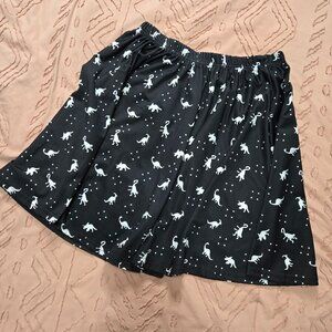 Fancyqube Dinosaur Skater Skirt SZ MD